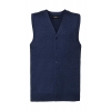 Men`s V-Neck Sleeveless Knitted Cardigan Russell 719M